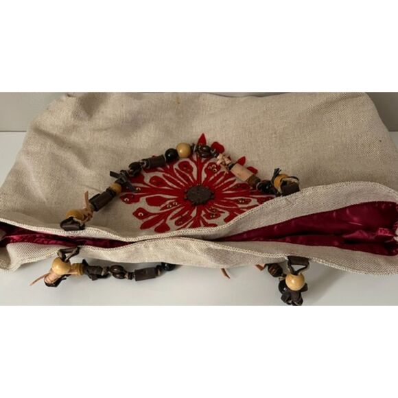 Nine West Jute Boho Tote bag - Picture 4 of 9